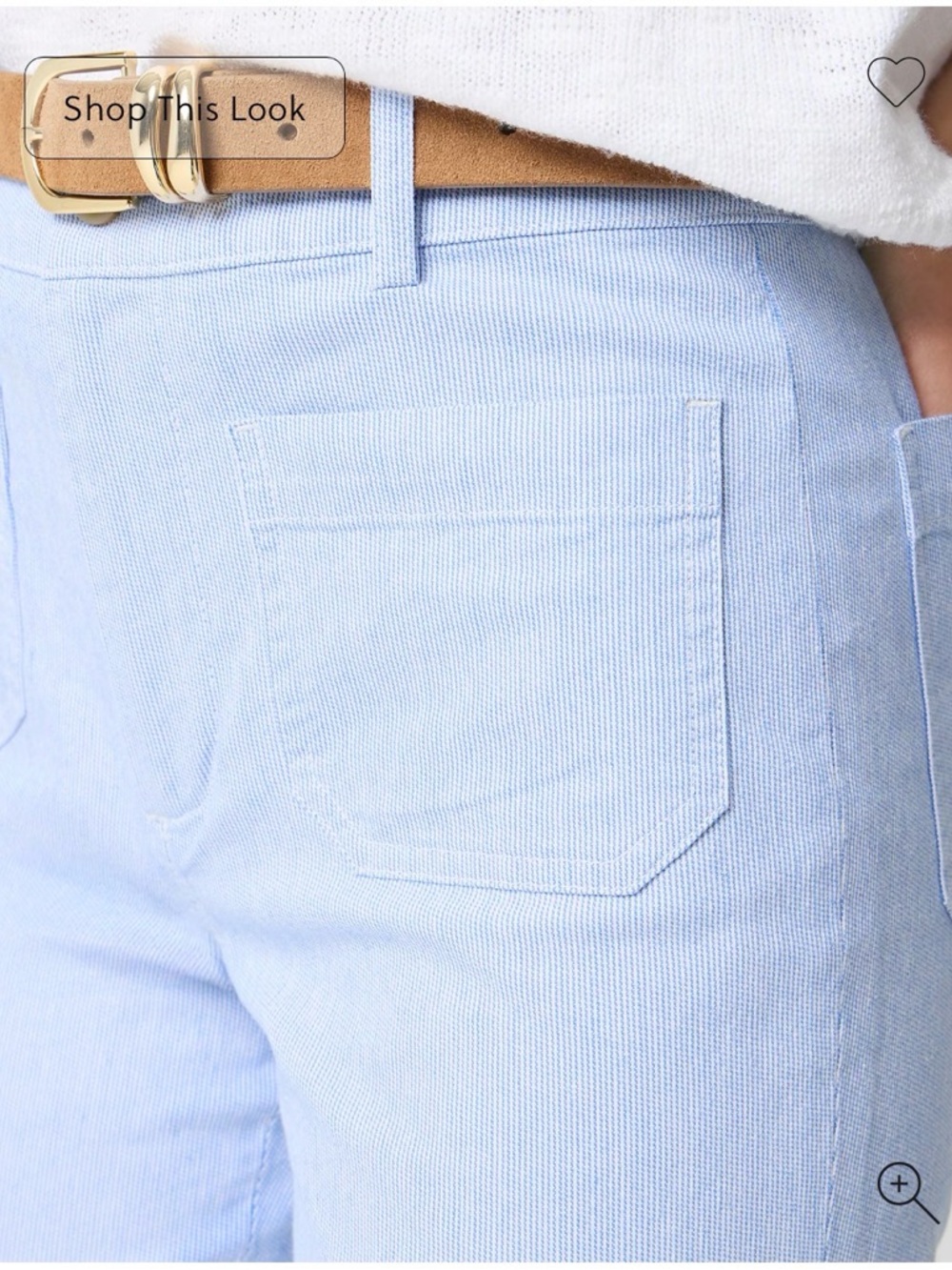 J. Crew Light Blue Lizzie Pant - Picture 2 of 9